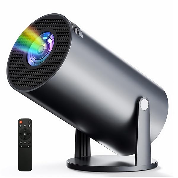 【送料無料】プロジェクター 家庭用【最新進化Android TV搭載！・4K対応・270°回転】プロ ...