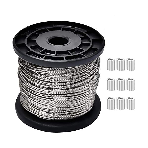 【送料無料】台風対策 ワイヤーロープ ステンレスワイヤー ワイヤー ステンレス製（SUS304）柔軟 ...