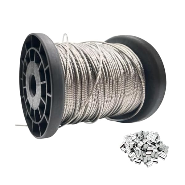 【送料無料】ワイヤー ロープ ステンレスワイヤー 線径1.0mm ステンレスワイヤロープ SUS30 ...