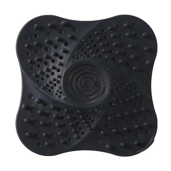 【送料無料】排水口カバー シンク ふた シンクフィルターカバー 排水溝 蓋 お風呂 四角い吸盤フィル ...