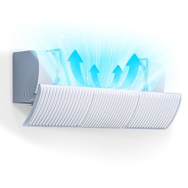 【送料無料】エアコン風よけカバー 直撃風防止 上下180°風向き調整 エアコン風除け 60-90cm 伸縮自在 壁掛け式 長さ調整可能 循環送風 冷房暖房通用 風よけ カバー 節電 取り付け簡単 穴あけ不要 落下防止 結露防止 直撃風対策 オフィス