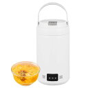 【送料無料】「316ステンレス内胆&0.8L容量」 マグカップ型電気なべ 煮込みポット お湯/お粥/ ...