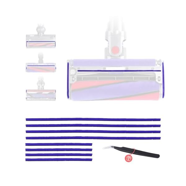 【送料無料】ソフトプラッシュストリップ 交換用 Dyson V6 V7 V8 V10 V11 V15 DC58 DC59 DC62 掃除機ヘッドストリップ交換用...