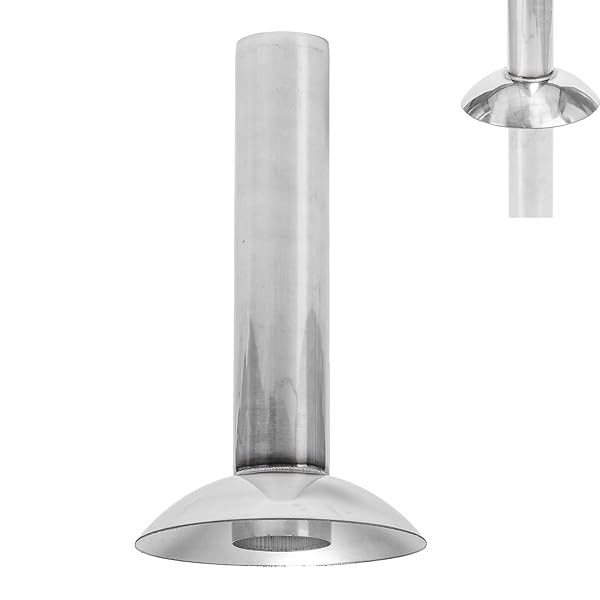 【送料無料】ストーブパイプ 6cm ステンレススチール 防雨 薪ストーブ パイプカバー ガード 煙突 ...