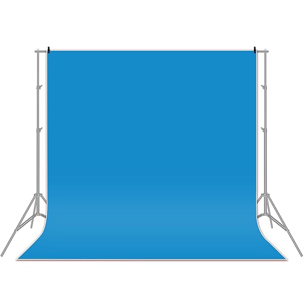 【送料無料】背景布 無地 青 純色 背景 背景シート バックスクリーン 厚手 バーチャル背景 商品撮影 撮..