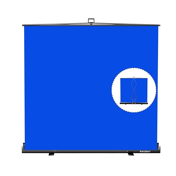 【送料無料】【より幅広い】 200x210センチメートルの大型折りたたみブルースクリーンバックドロップは..