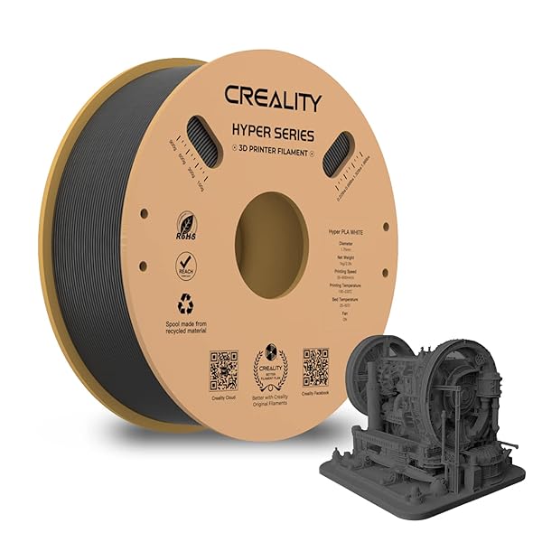 【送料無料】Hyperシリーズ PLA 3Dプリンティング用フィラメント 1KG/2.2Ib 1.75mm スプール 10倍高速..