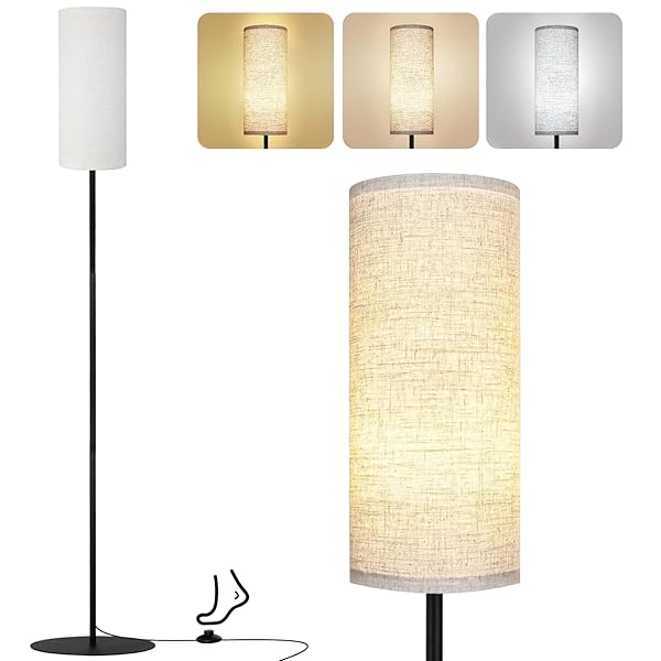 【送料無料】LEDフロアランプ 12W インテリジェントブラケットランプ リモコン/フットスイッチ (無段階..