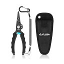 【送料無料】フィッシングプライヤー 釣りプライヤー 釣りペンチ スプリットリングプライヤー フックは ...