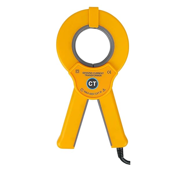 【送料無料】050 クランプAC交流電流プローブ、AC 0mA-600A, 分解能 1mA, Ф50mm, メーカー直販、電流センサー、電流トランス CT、変流器、電流プローブ、クランプメーター、リーククランプ、漏れ電流計