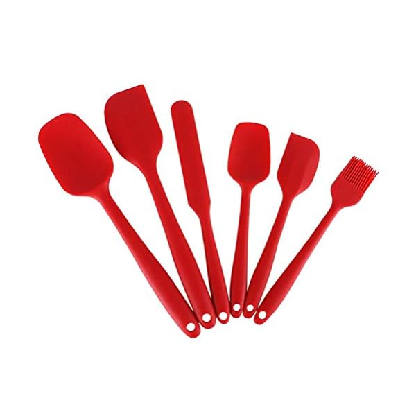 【送料無料】シリコン キッチンツールセット 6点 多機能調理器具セット 耐熱・耐冷 調理用スプーン お..