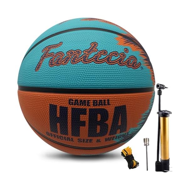【送料無料】サイズ 7 バスケット ボール ポンプ、屋内屋外ストリート トレーニング バスケット ボール男性、女性、ティーンエイジャー用