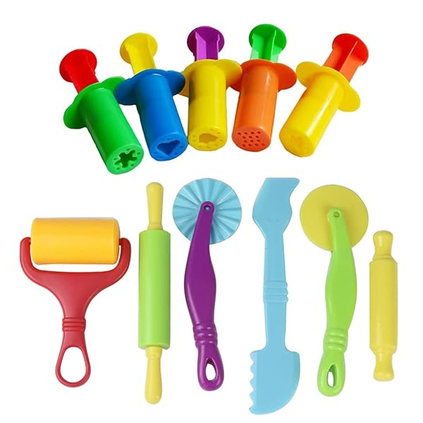 【送料無料】ねんど ツール DIY 手作り道具 ぬき型 粘土生地ツールキット 押出機ツール付き 砂遊 ...