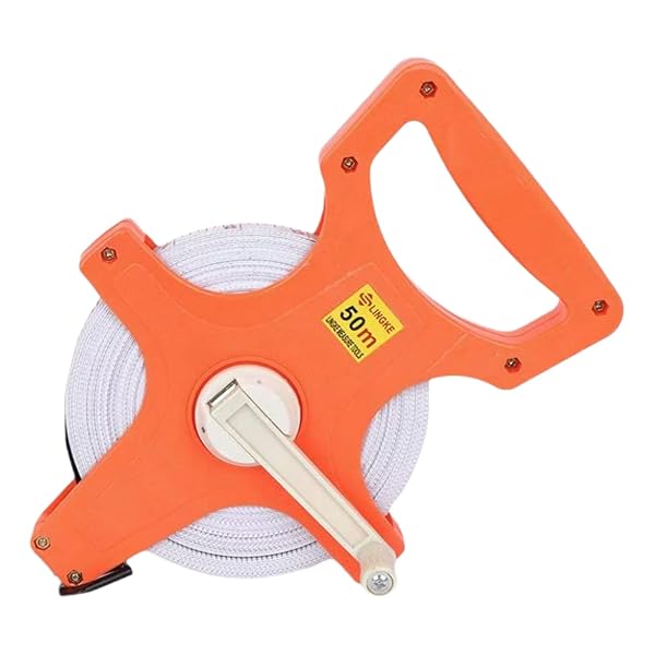 【送料無料】メジャー 50m 両面メートル目盛 巻き尺 野球 陸上 サッカー 軽量オープンテープメジャーリ..