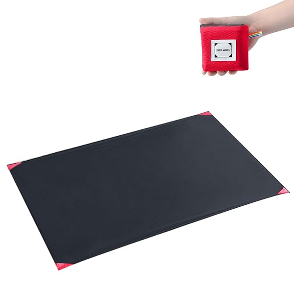 【送料無料】レジャーシート グランドシート テントシート 軽量 防水 コンパクト 折りたたみ 110 180 200 シート マット ビーチ ピクニック 多用途 キャンプ 登山 運動会 お花見 収納袋 固定ペグ付属(BL,150×180cm)