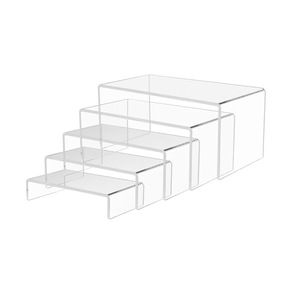 【送料無料】（5サイズ） コの字型アクリル ディスプレイ、アクリル スタンド、アクリルステージディス ...