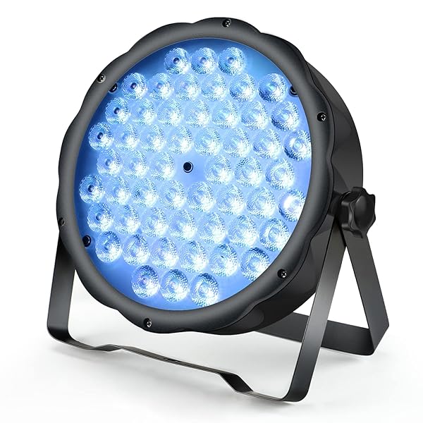 【送料無料】ステージライト 54x1.5W RGBW LED 舞台照明 ディスコライト ステージ照明 DMX512 3/7CH パ..