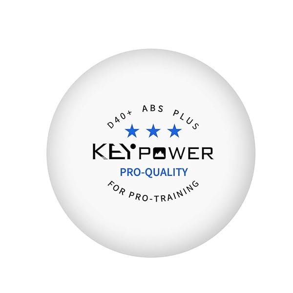 【送料無料】卓球ボール 練習用 試合用 ピンポン玉 ボール 専門三ツ星レベル 40mm プラスチック(ABS樹脂) (50個入り-白-PRO)