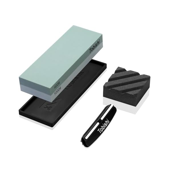 【送料無料】砥石 包丁研ぎ石 セット 両面研ぐ 家庭用 面直しゴム台付き 荒/中/仕上げ砥石 角度固定ホ..