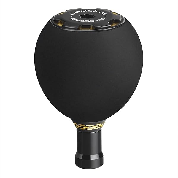 【送料無料】ゴメクサス E38 リールハンドルノブ EVA製 ラウンド型 ノブ 38mm ダイワ (Daiwa) タイプ S シマノ (Shimano) タイプ A ハンドル 交換用 スピニングリール ベイトリール 対応 海釣り 船釣り ルアー釣り