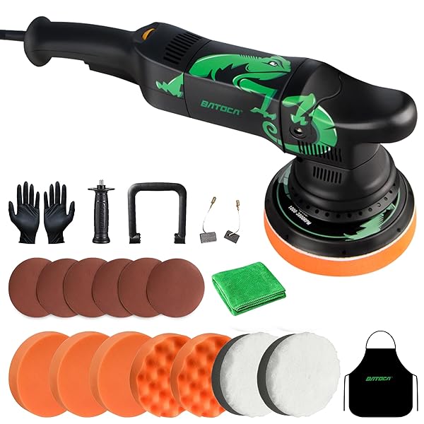 【送料無料】T1 ポリッシャー ダブルアクション 125mm コード式 車 電動 カーポリッシャー 15mm ランダ..