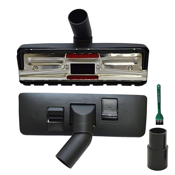 【送料無料】1 1/4インチ 32mm ユニバーサル 掃除機 ユーロ フロア ブラシ ヘッド ブラシ アタッチメント フロア カーペット用 コンボ ツール フーバー、ユーレカ、レインボー、ショップ VAC に合うように設計