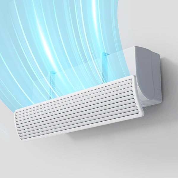 【送料無料】エアコン 風除け 直撃風?策 エアコンルーバー 空気循環 エアコン風よけカバー 風向きや角度を自由に調整 エアコン かぜよけ カバー エアコン 風避け オフィス 家庭用 業務用 革新的なブラインドデザイン風除け 節電 風よけ 結露防止 風