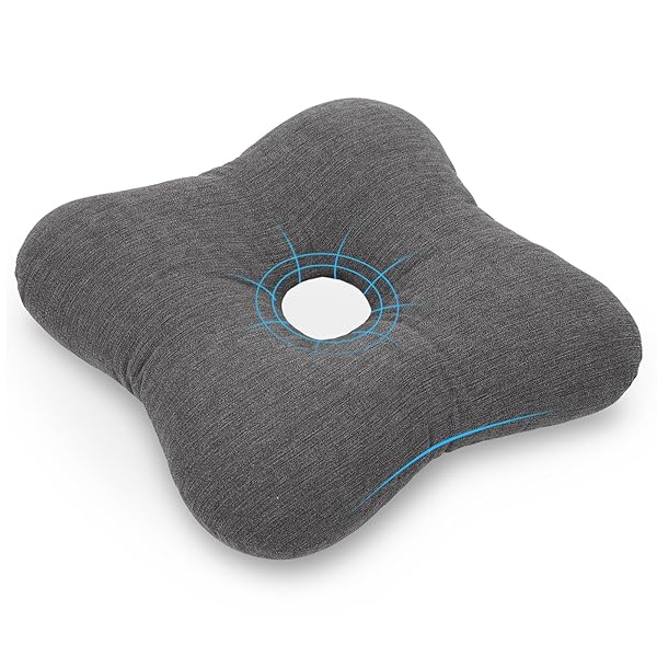 【送料無料】円座クッション 産後 痔 出産 妊婦 腰痛 姿勢矯正 椅子クッション 座布団 背当てクッショ..