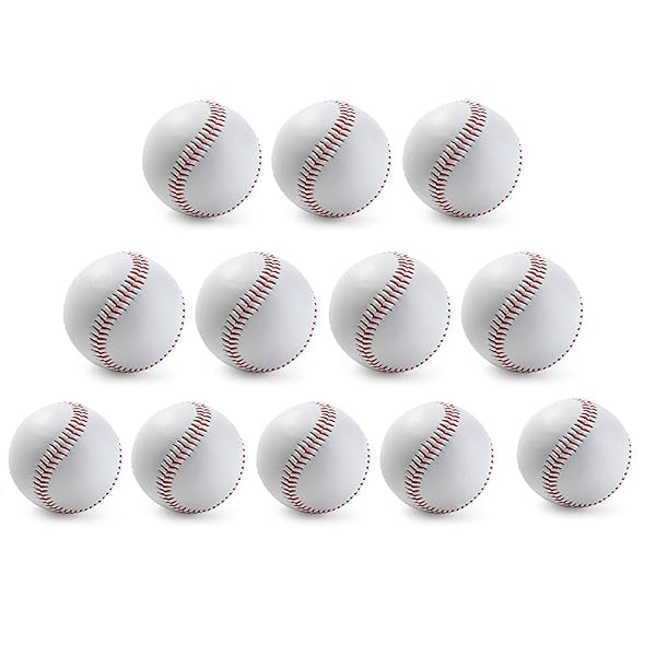 【送料無料】12個入り硬式ボール 硬球 練習用野球ボール バッティング練習 キャッチボール 高校野球 サインボール 1ダース