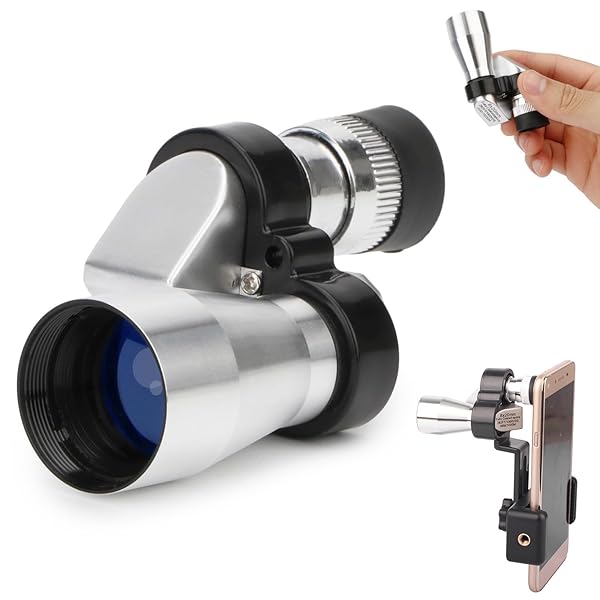 【送料無料】単眼鏡 望遠鏡 8xzoom スマホ望遠レンズ 美術館用単眼鏡 小型 単眼望遠鏡 8倍 単眼きょう ..