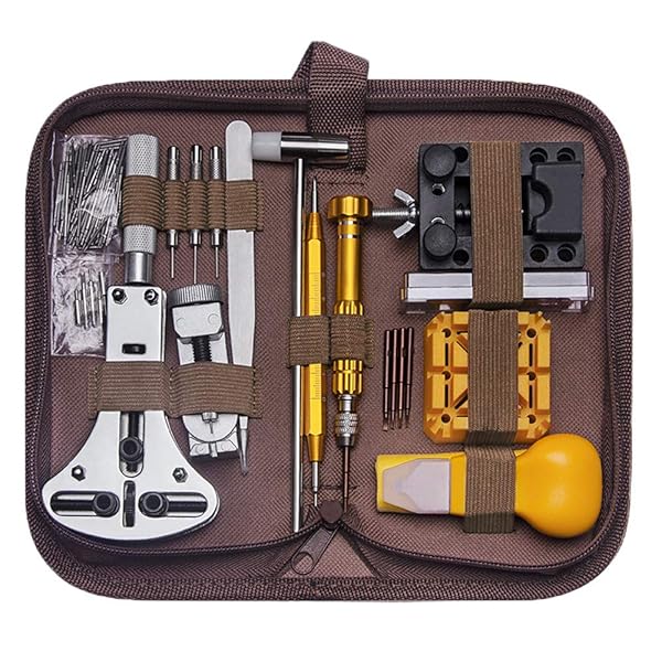 【送料無料】腕時計 修理ツール メンテナンス専用工具 時計用 日本語マニュアル付き