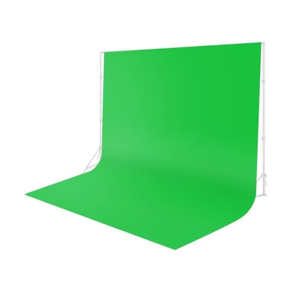 【送料無料】クロマキー グリーンバック 布 300 x 300 cm 背景布 緑 撮影用 zoomのバーチャル背景 gree..