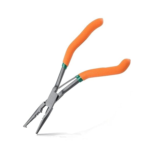 【送料無料】フィッシングプライヤー ロング フィッシュ プライヤー プライヤー 釣り ペンチ フックリ..