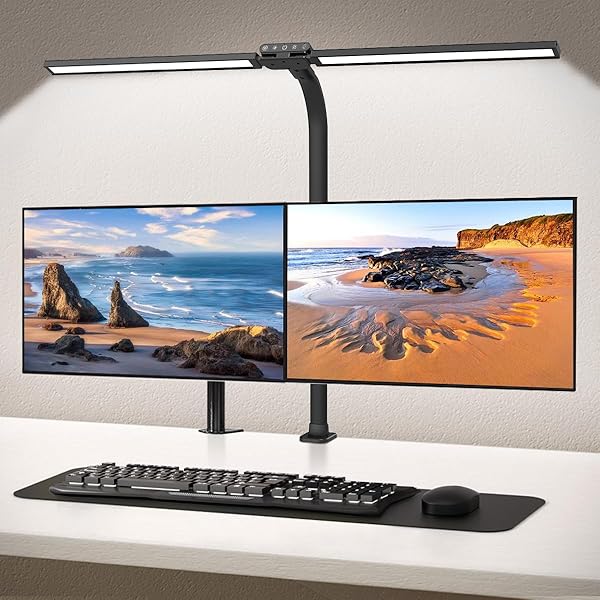 【送料無料】デスクライト LED クランプ式 スタンドライト 電気スタンド 卓上 【ダブル光源・光センサー付・5色温度・5段階調光・明るい・回転可能】強力照明 テーブルライト 勉強・モニター・仕事に適しています【PSE認証済み日本語説明書】