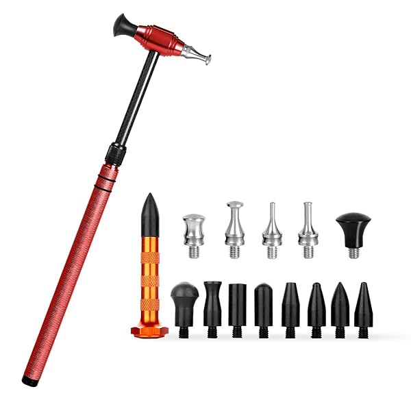 【送料無料】デントリペア コンビネーションハンマー 修復工具 ゴムハンマー 凹み直し 車へこみ修理 修..