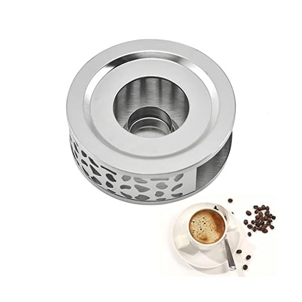 【送料無料】ティーウォーマー 中空アウトステンレス ステンレス キャンドルスタンド1個付属 ティーポ..