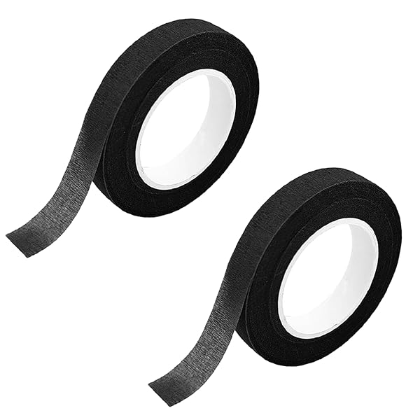 【送料無料】フローラテープ 黒 2巻入 造花テープ フラワーテープ フラワーアレンジメントキット フロ..