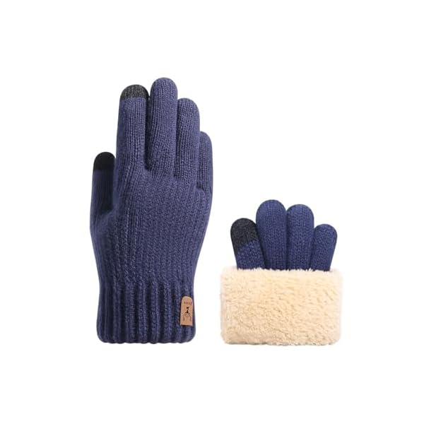 【送料無料】手袋 メンズ 防寒 冬 スマホ対応 ニットグローブ アウトドアグローブ【裏起毛・瞬間で5℃上昇・零下防寒・伸縮性】防寒グローブ 暖かい 厚手 ニット...