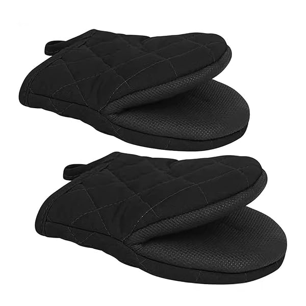 【送料無料】鍋つかみ ミトン 耐熱 オーブン オーブンミトン 耐熱ミト ン 鍋つかみ 2枚セット オ ...