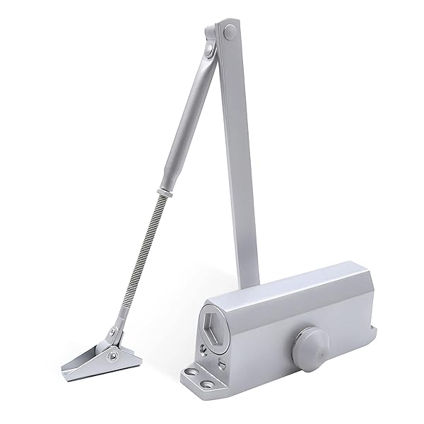 【送料無料】ドアクローザー 中型062 スタンダード型 1個 左右兼用 ストップなし自動閉門 最大180°まで開くことが出来ます