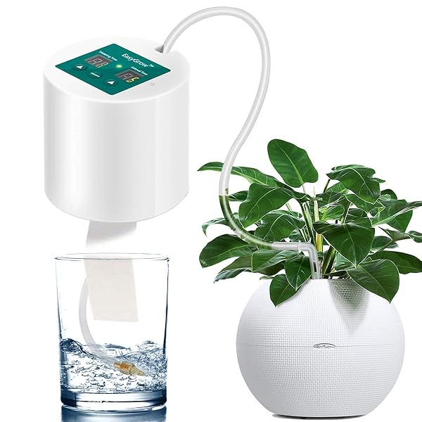 【送料無料】自動水やり器 電池式 ポンプ 散水タイマーセット diy ドリップ散水システム 自動給水器 植物 鉢植え 留守 バケツ 1週間 2週間 ベランダ 10鉢対応可能