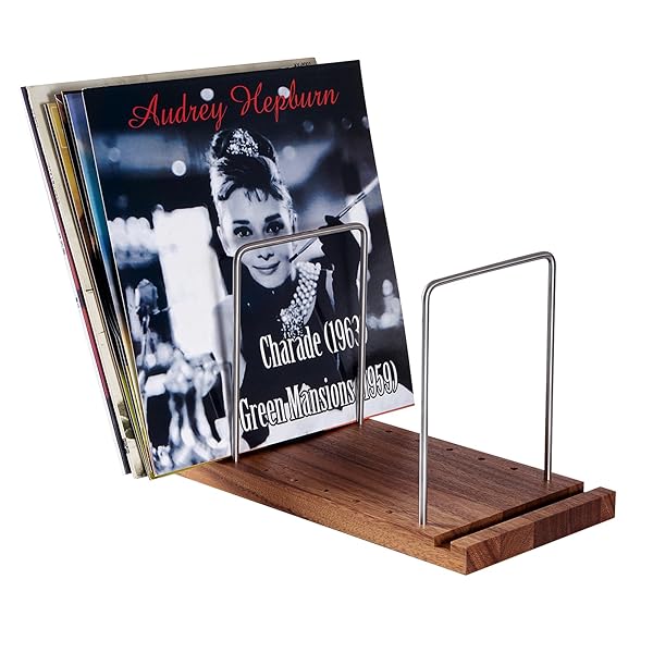 【送料無料】マガジンラック 唱片架マガジンラック レコードラック マガジン ブックスタンド 木製 シェルフ スチールラック 床置き75枚のLPを清潔に立てて保管...