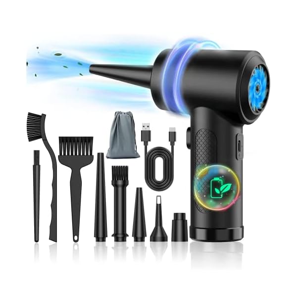 【送料無料】【ブラシレスモーター】 エアダスター 電動エアダスター 110000RPMブラシレス電機搭載 TYP..