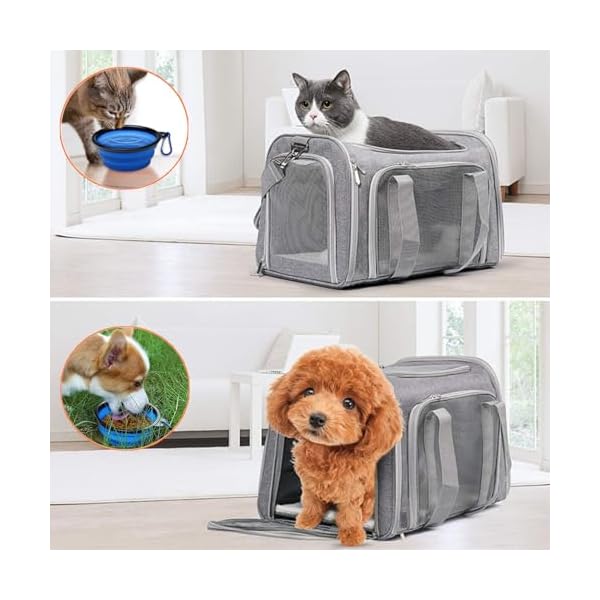 【送料無料】ペットキャリー 折りたたみ 猫 キャリー バッグ 小型犬 中・大型猫用...