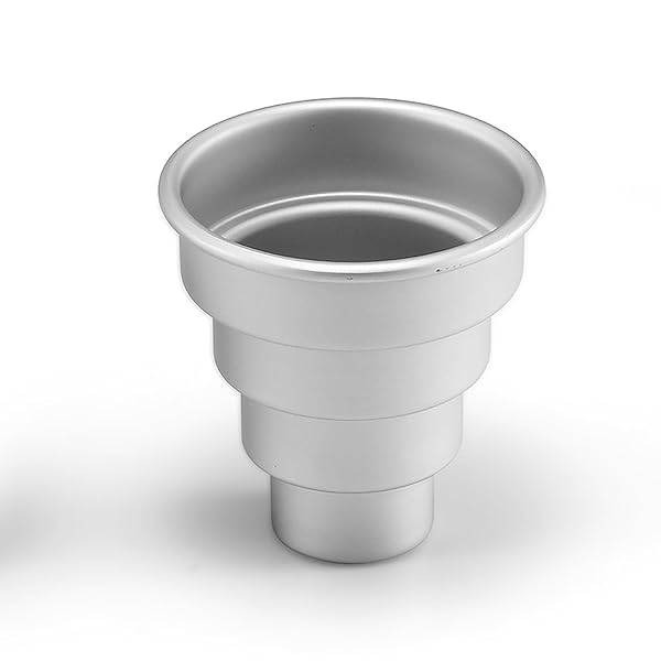 【送料無料】ケーキ型 4段 一体成型 ミニ ケーキの型 アルミ チーズケーキ 型 デコ型 cake mold 抜き型..