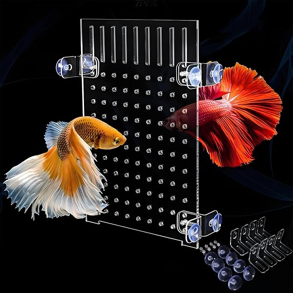 【送料無料】水槽 セパレーター 水槽仕切り板 水 槽用 魚隔離板 透明 多機能 飼育箱 スプリッター ...