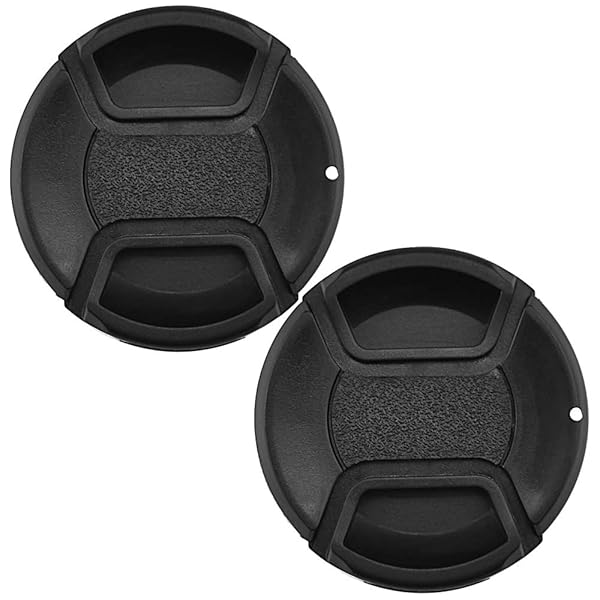 【送料無料】LC-004 レンズキャップ 62mm スプリング式, フィルター径62mmレンズ用 [2本入]
