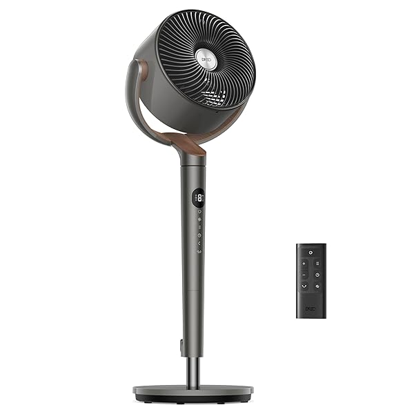 【送料無料】サーキュレーター 【極静音23dB・冷暖房補助・節電対策】 DCモーター 扇風機 6~30畳 8段階風量 3D首振り 洗える 8Hタイマー 空气循? ?気 衣類乾燥 梅雨 強力 高さ89-101cm調整可能 リモコン付き コーヒーグレー