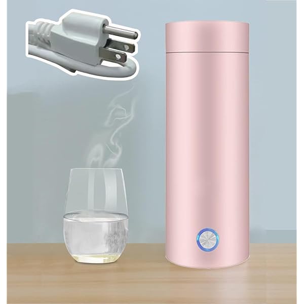 【送料無料】電気マグカップ 小型 ポータブル 持ち運び可能 騒音がない 0.4L 100V 電子ケトル 電気 ケ..