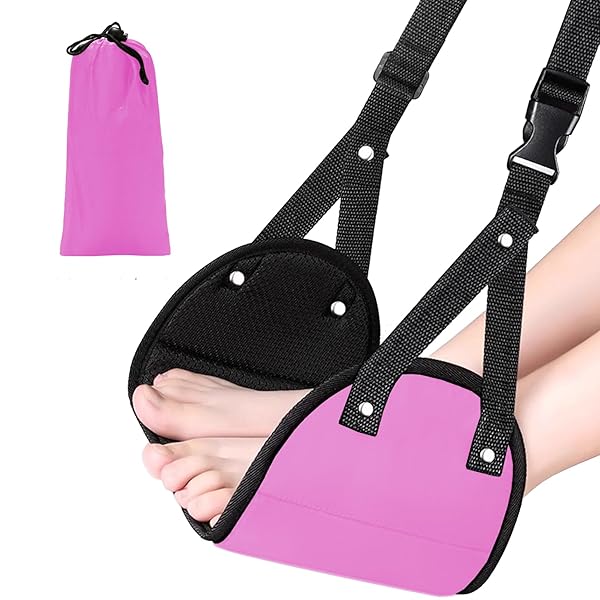 【送料無料】フットレスト フットボード フットサポート 旅行用フットハンモック オフィス用フットハン ...